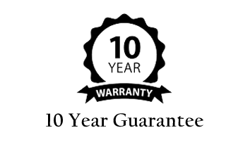 10 year guarantee icon