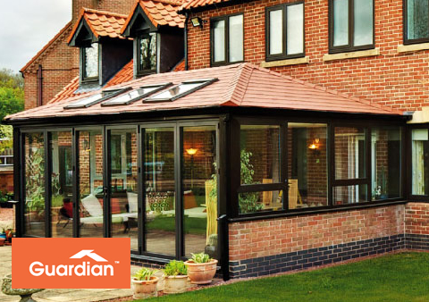 a superior roof system which helps maintain a constant temperature in your conservatory
